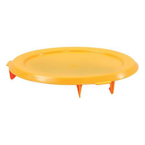 Coperchio piatto per contenitore da 75 L - Giallo,