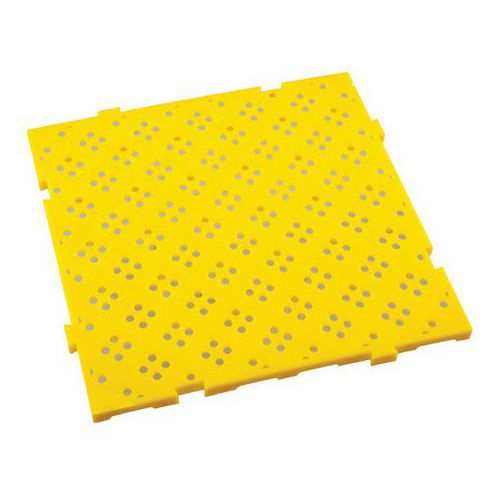 Griglia 50 x 50 cm, spessore 22 mm - Giallo,