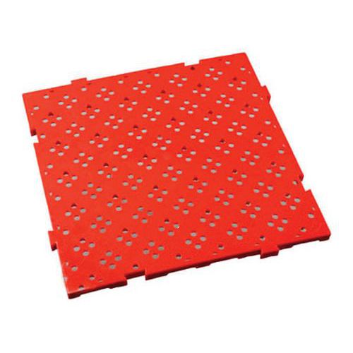 Griglia 50 x 50 cm, spessore 22 mm - Rosso,