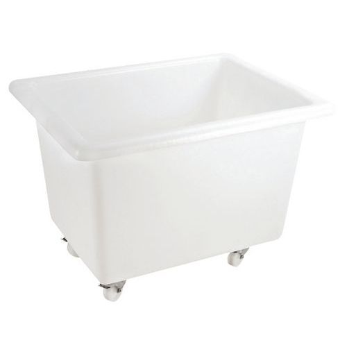 Contenitore profondo 310 L - 2 ruote fisse, 2 gir. con freno,