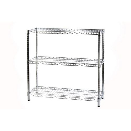 Scaffale tre ripiani cm 35 x 90 x h.90,