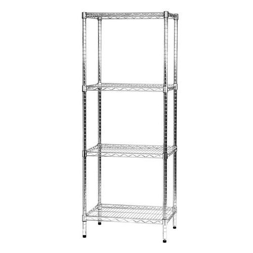 Scaffale quattro ripiani cm 45 x 60 x h.160,