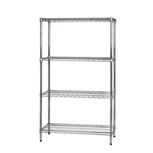 Scaffale quattro ripiani cm 45 x 90 x h.160,