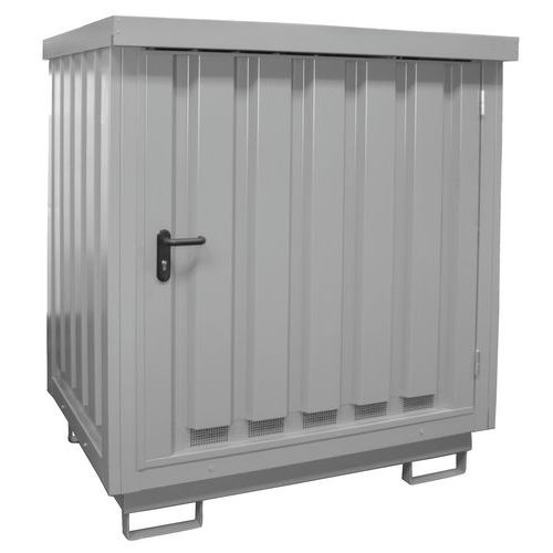 Box di stoccaggio per prodotti pericolosi 2 fusti 200 L,