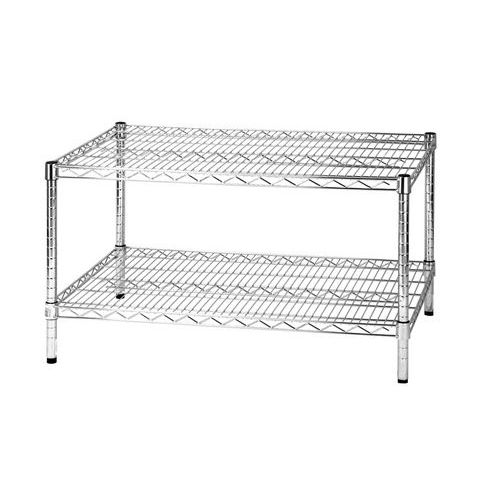 Scaffale due ripiani cm 60 x 90 x h.50,