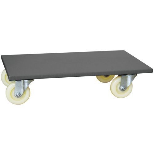 Pianale su rotelle in legno portata 500kg,