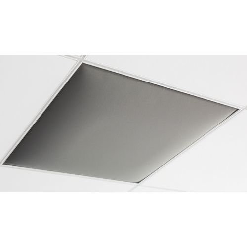 Pannello acustico da soffitto 50 mm T15 grigio,