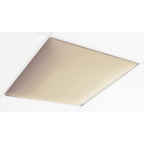 Pannello acustico da soffitto 50 mm T15 beige,