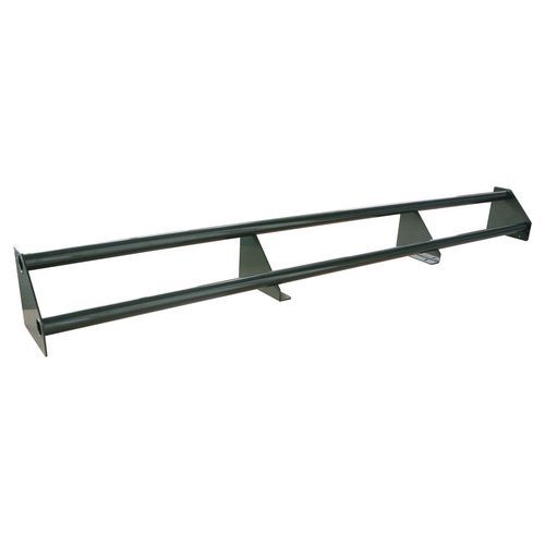 Panca senza schienale per riparo per fumatori verde,