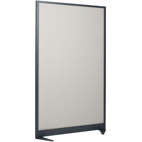 Parete divisoria acustica 170x100 cm Grigio Twist Grigio,