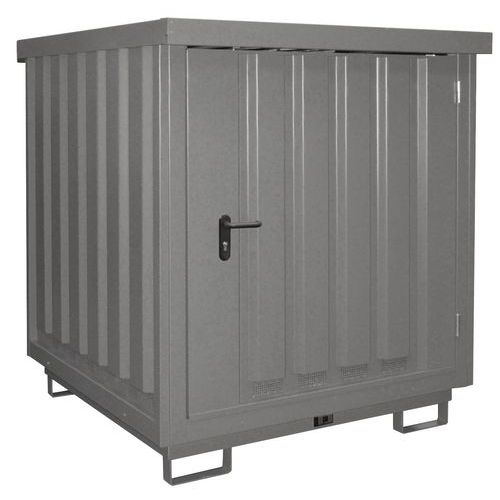 Box di stoccaggio per prodotti pericolosi 4 fusti 200 L,