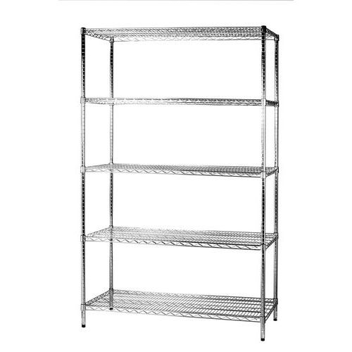 Scaffale cinque ripiani 60 x 120 H. 200,