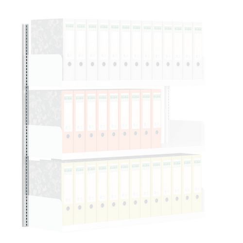 Montanti a parete Combi-Theek Alt.:1.000 mm Larghezza:1.000 mm,