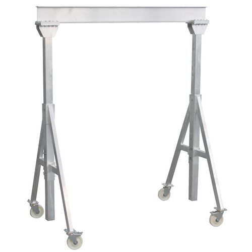 Gru A Cavalletto Telesc. P=1T H Regolabile 2060/2895Mm,