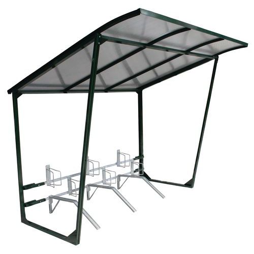 Riparo A Tettoia Inclinata con facciata semplice,