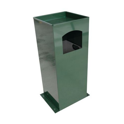 Posacenere per riparo per fumatori verde,