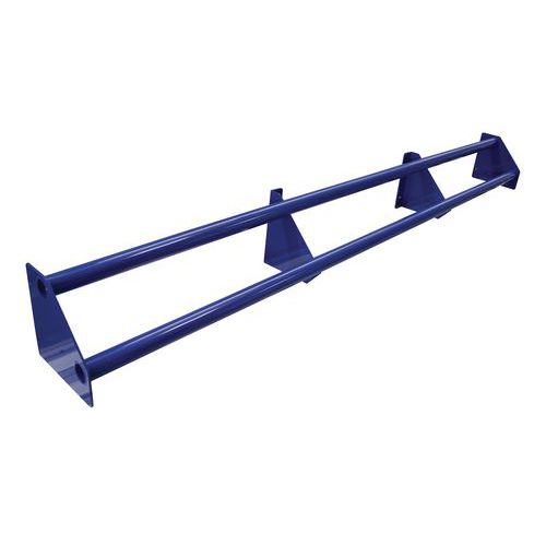 Panca senza schienale per riparo per fumatori blu,