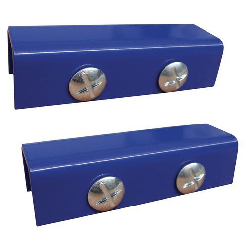 Elemento di giunzione delle basi di colore blu,