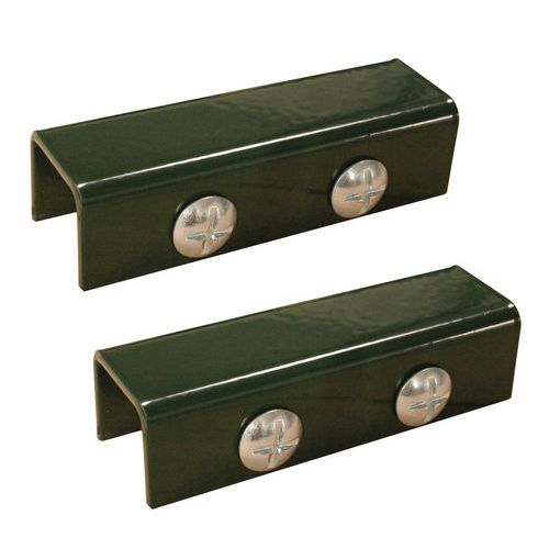 Elemento di giunzione delle basi di colore verde,