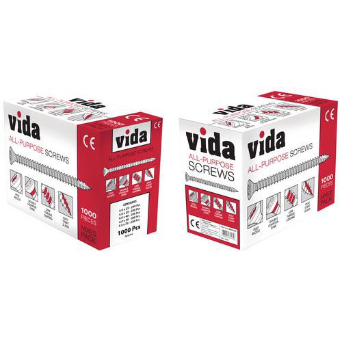 Set 1000 viti Pozi 4x25/30/40/50 + 5x70,