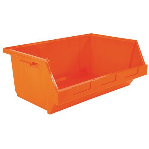 Contenitore a becco per picking 45 L - arancio fluo,