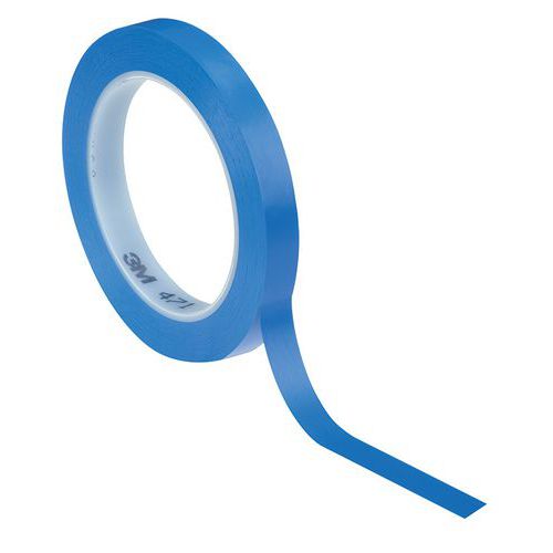 Nastro adesivo in vinile 471 blu 25,4 mmx33 m,
