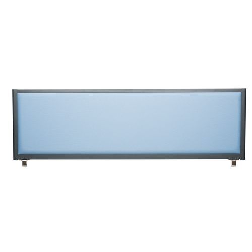 Schermo separ. acustico 495x1400 Profilo Grigio Twist Blu,