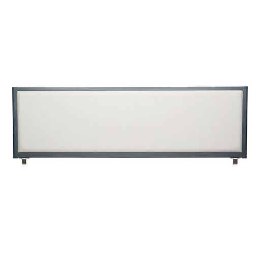 Schermo di separ. acustico 495x1600 Profilo e Twist Grigio,