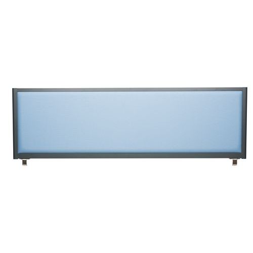 Schermo separ. acustico 495x1600 Profilo Grigio Twist Blu,