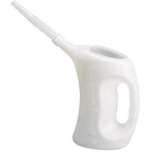 Contenitore con beccuccio erogatore da 2 L e flessibile,