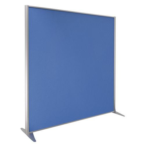 Parete divisoria KP+ tessuto blu oltremare prof arg 160x163,