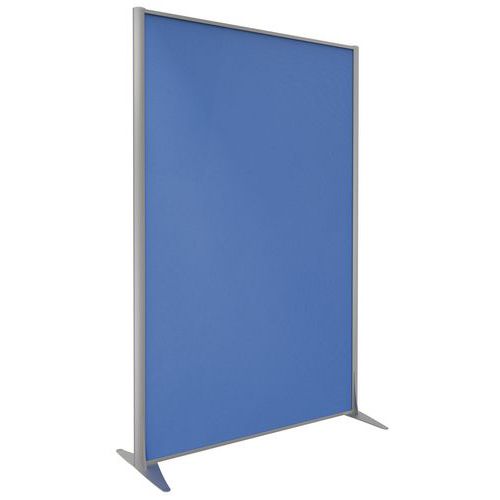 Parete divisoria KP+ tessuto blu oltremare prof arg 180x122,