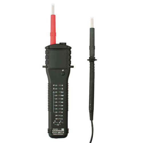 Tester di tensione FI11VAT-II + certificato di controllo,