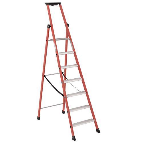 Scaletta isolante compatta 7 gradini,