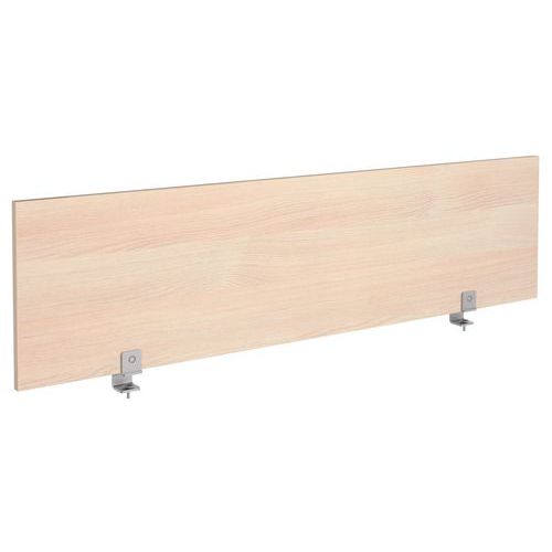 Schermo di separazione KE melaminico quercia 42x160,