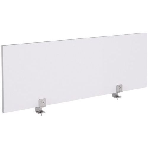 Schermo di separazione KE melaminico grigio 42x120,