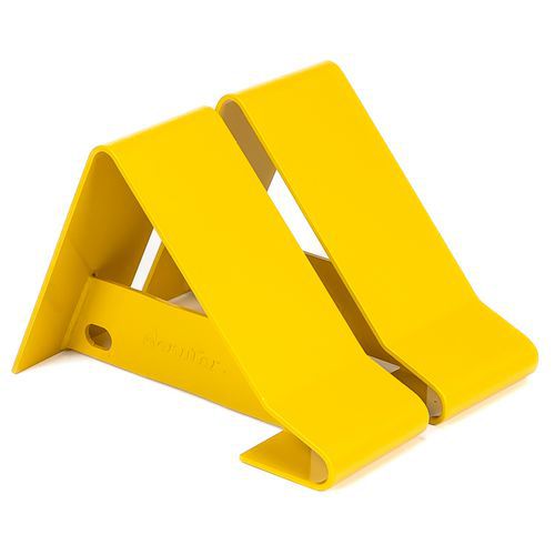 Cuneo per camion giallo in metallo - Manutan,