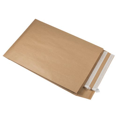 Buste andata/ritorno carta kraft marrone XL-Scatola da 150,