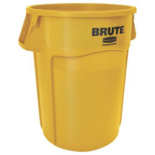 Contenitore Brute 167 L con aerazione- giallo,