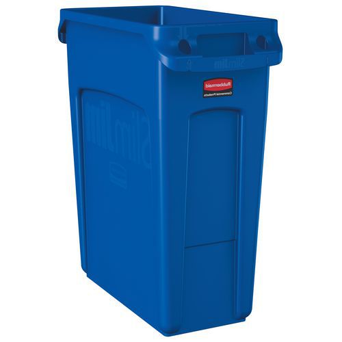 Contenitore Slim Jim con aerazione - 60 L - blu,