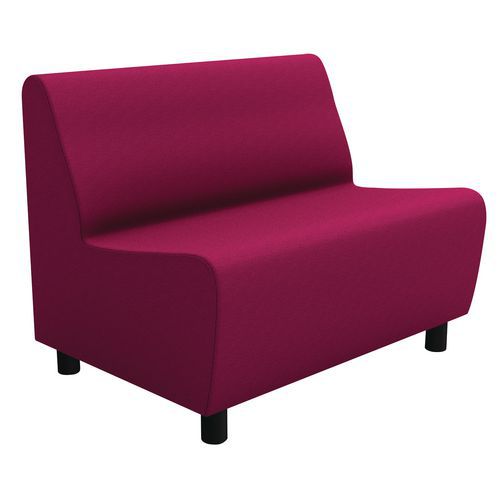 Poltrona 2 posti Izari magenta,