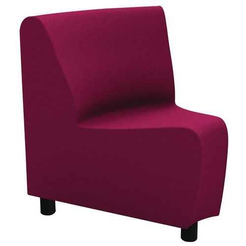 Poltrona 45° Izari magenta,
