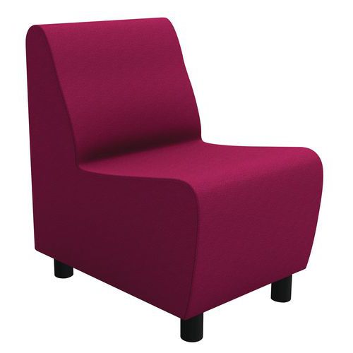 Poltrona 1 posto Izari magenta,