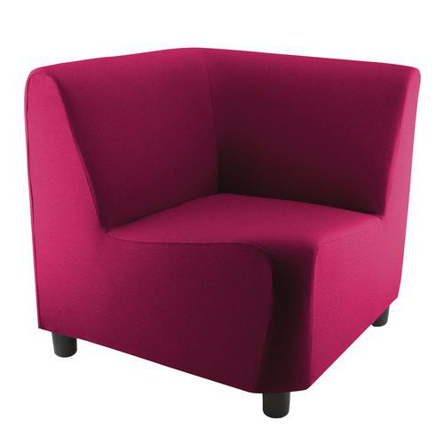 Poltrona 90° Izari magenta,