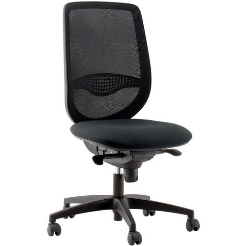 Sedia da ufficio Lana nera,