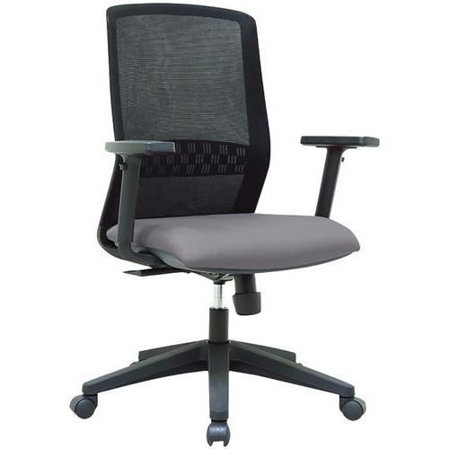 Sedia da ufficio Tena grigia,