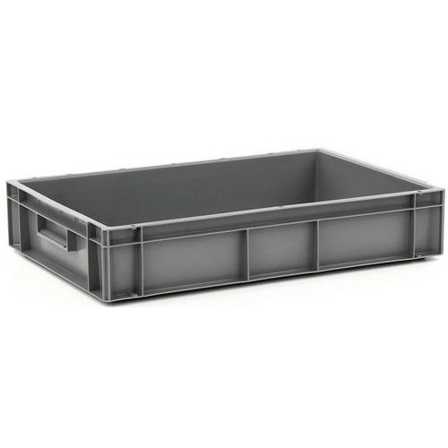 Contenitore con pareti e fondo pieni - Grigio - 21L,