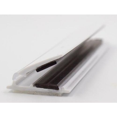 Lotto di 10 portadocumenti con pinza magnetica 26mm x 200mm,