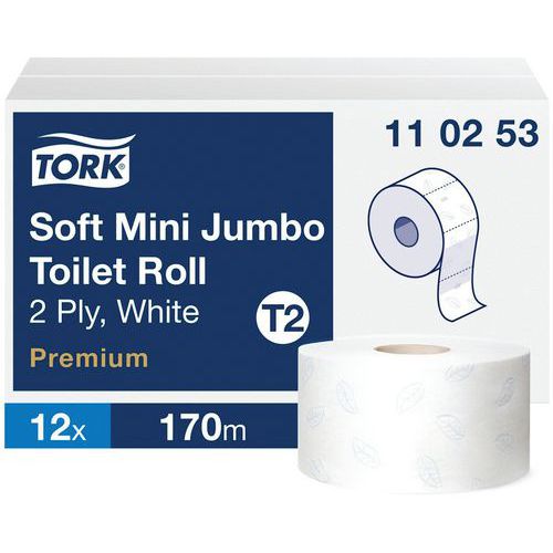 ROTOLO DI CARTA IGIENICA TORK PREMIUM JUMBO SOFFICE,