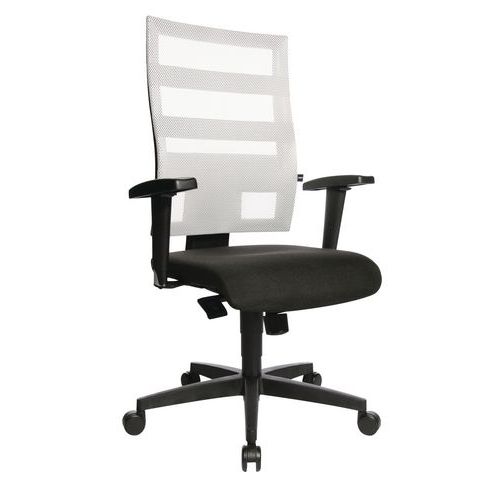 Sedia da ufficio X-pander bianca,